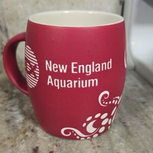 New England Aquarium Etched Mug